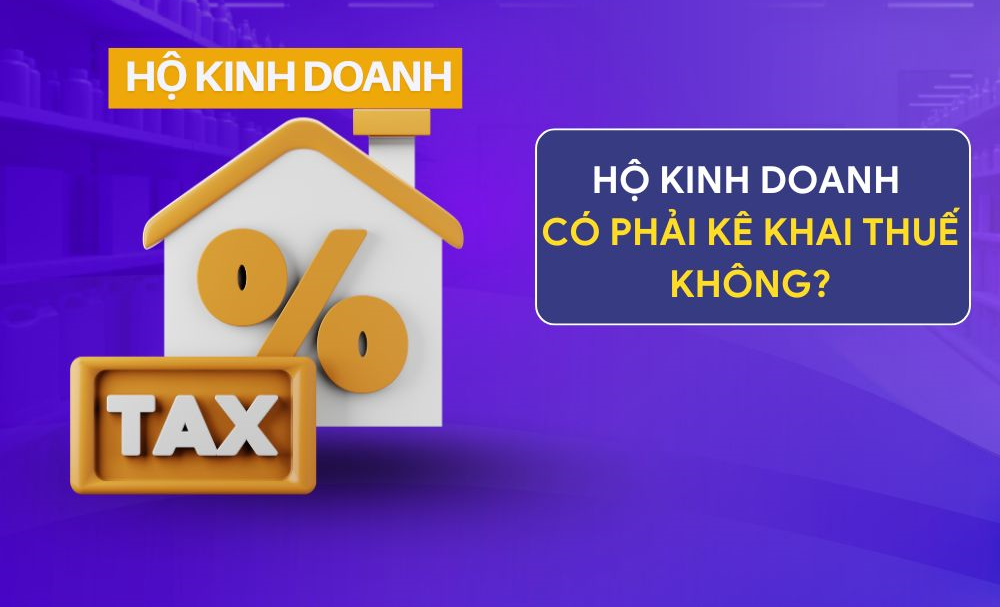 Hộ Kinh doanh kê khai thuế Hộ Kinh doanh kê khai thuế